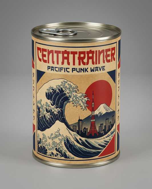 CENTATRAINER – Pacific Punk Wave Collectible Can
